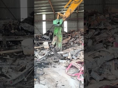 Eagle Shear Machine krachtige scheermachine voor het ontmantelen van staalconstructies gebouwen schepen