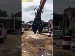 Doppelcilinder hydraulische scheer