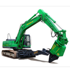 kopen 220V houtsnijdmachine met greepzaag Hydraulische houtscherven voor graafmachine online manufacture