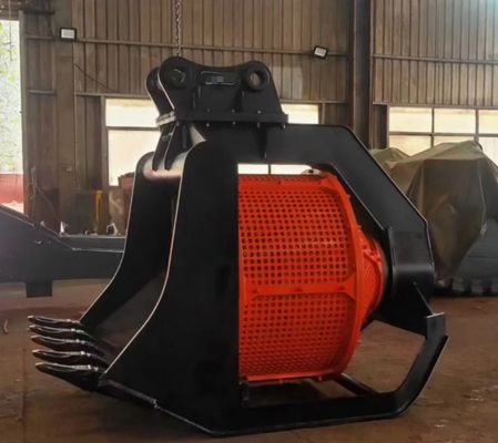 kopen OEM Roterende screening emmer voor graafmachine 12 ton 360 graden rotatie online manufacture