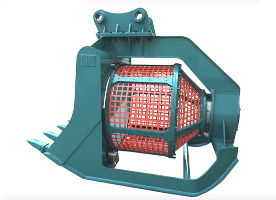 kopen 0.75m3 capaciteit 360 graden roterende screening emmer voor graafmachine online manufacture