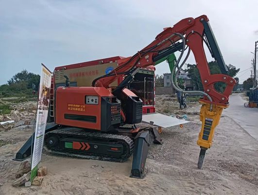 High Speed Demolition Robot voor noodredding