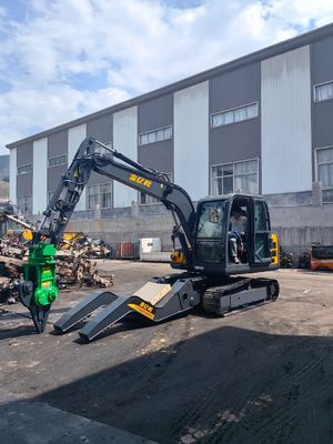 Refractaire steenverwijderingsrobot voor het verwijderen van stalen slakken