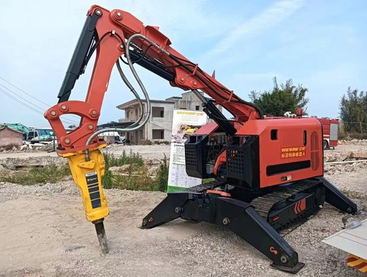 Afstandsbediende slooprobot Hoogtemperatuurstofstraling