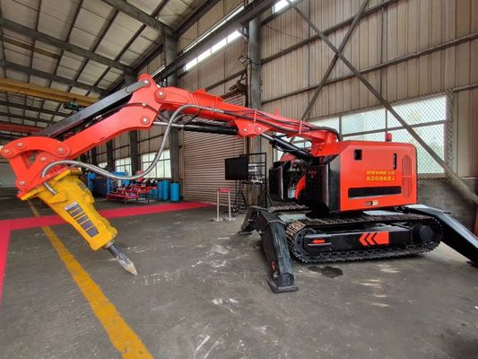 Hydraulische brandbestrijdingsrobot voor het ontmantelen en blussen